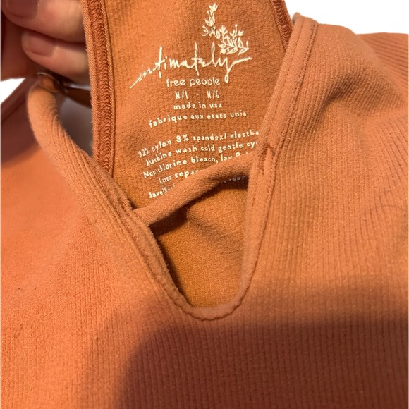 Intimately Free People Mauve/ Rose Pink Bodysuit M/L - Picture 7 of 7